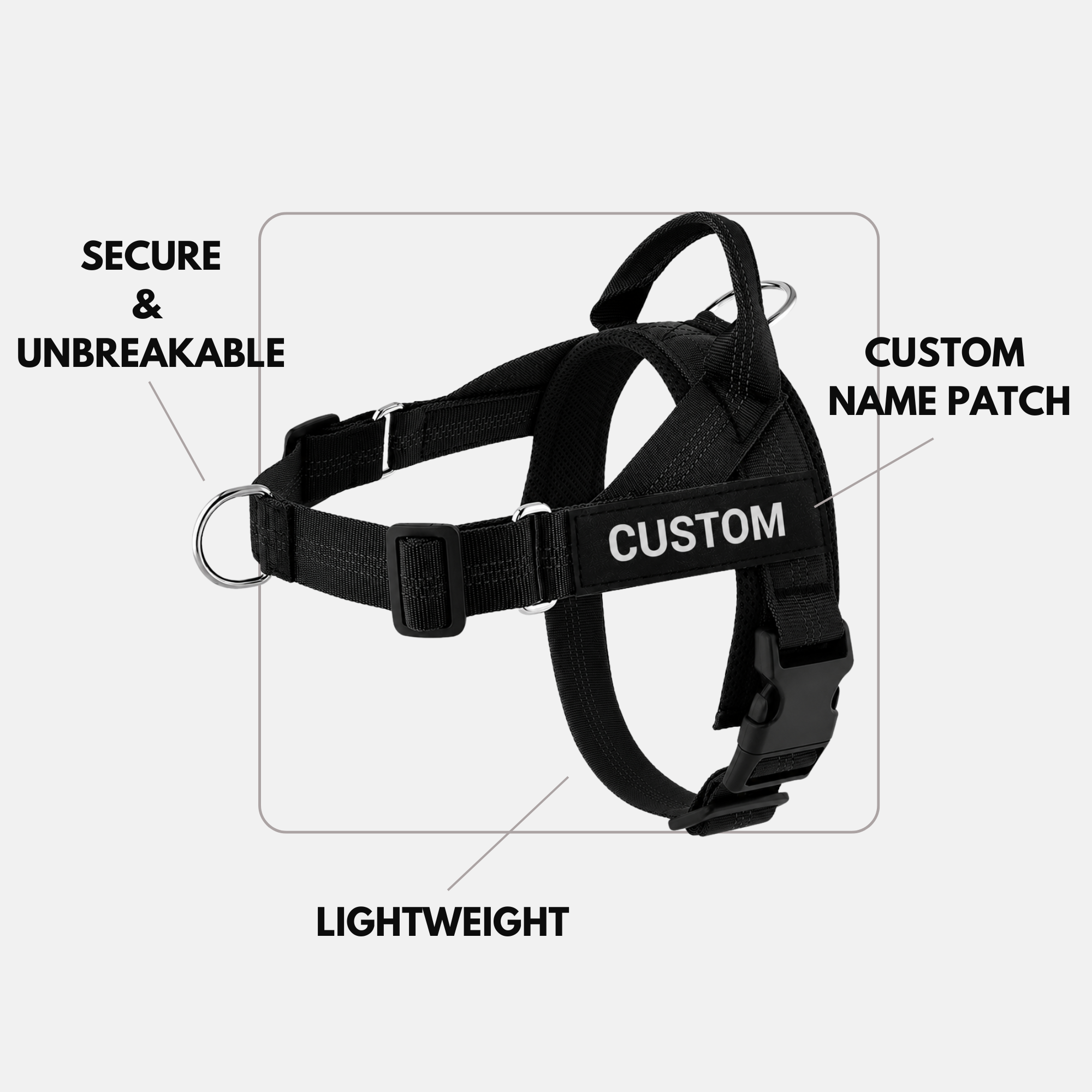 PAWES™ No-Pull Dog Harness