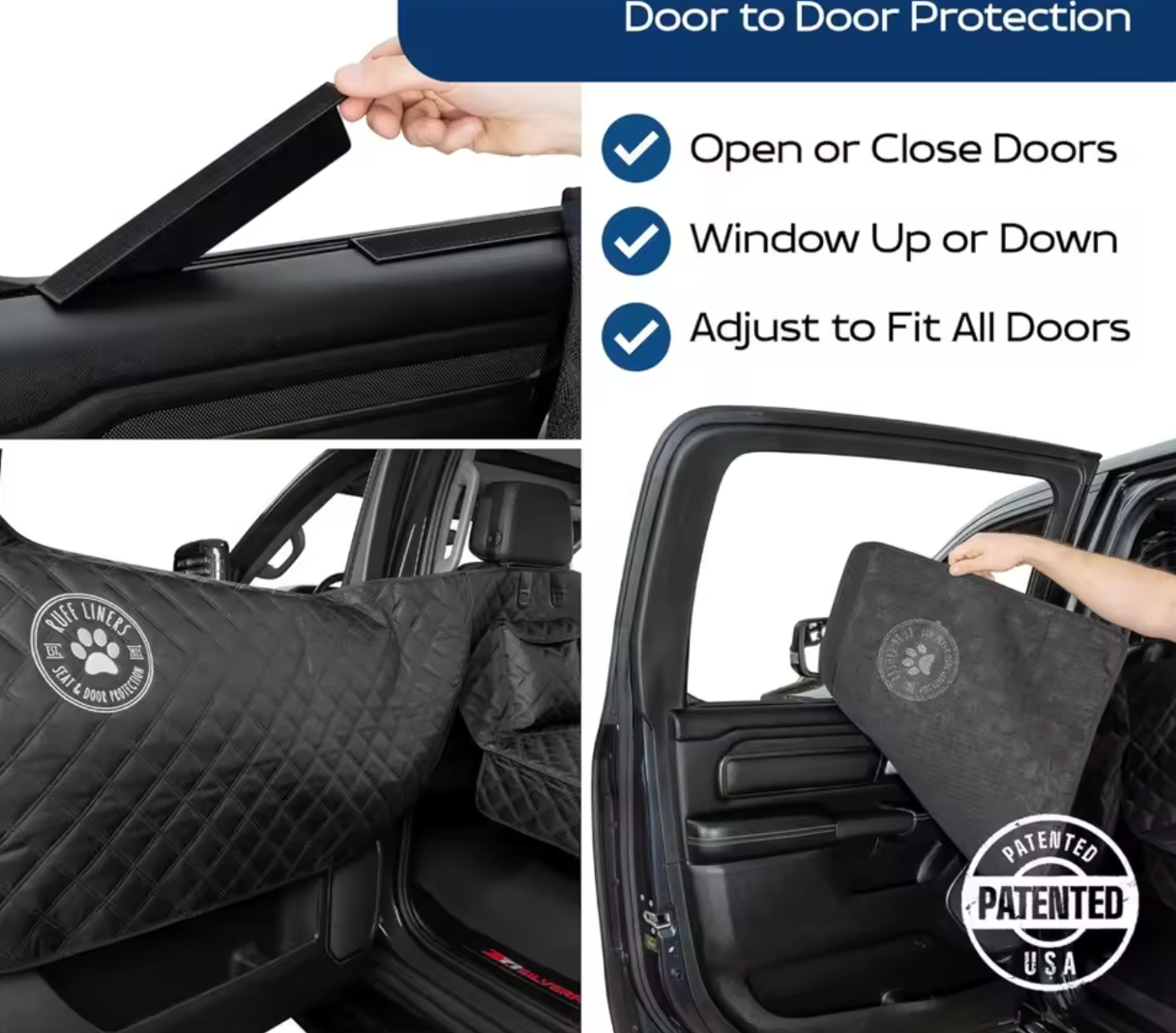 The PAWES™ Car Backseat Cover