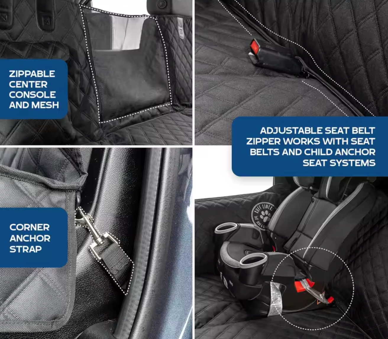 The PAWES™ Car Backseat Cover