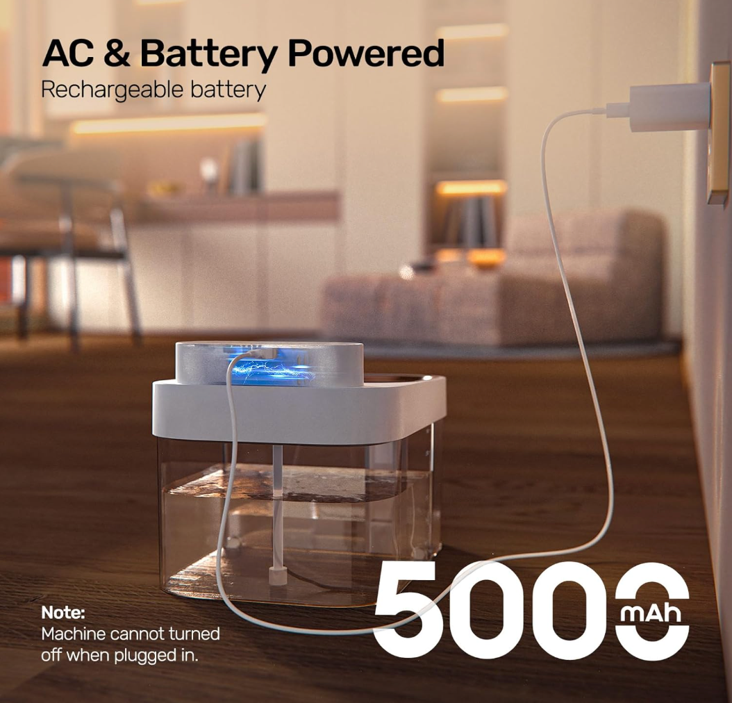 The PAWES™ Wireless Automatic Water Fountain